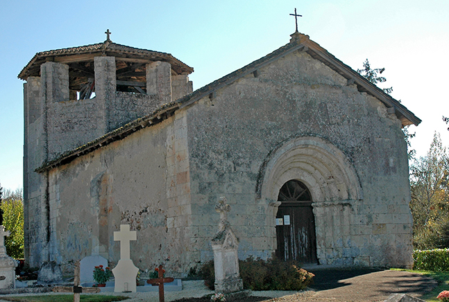 Eglise de Saint-Martin l'Astier en 2008