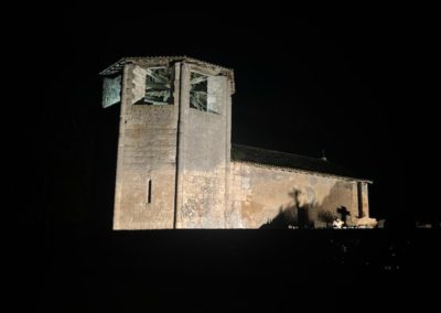 Eglise vue de nuit