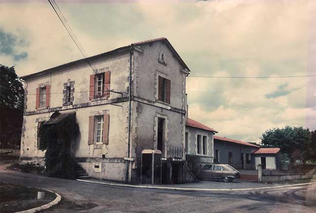 Mairie de Saint-Martin l'Astier en 1980