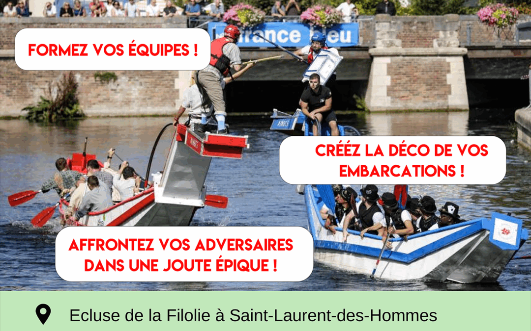 Joutes nautiques le 26 juillet – Recherche participants
